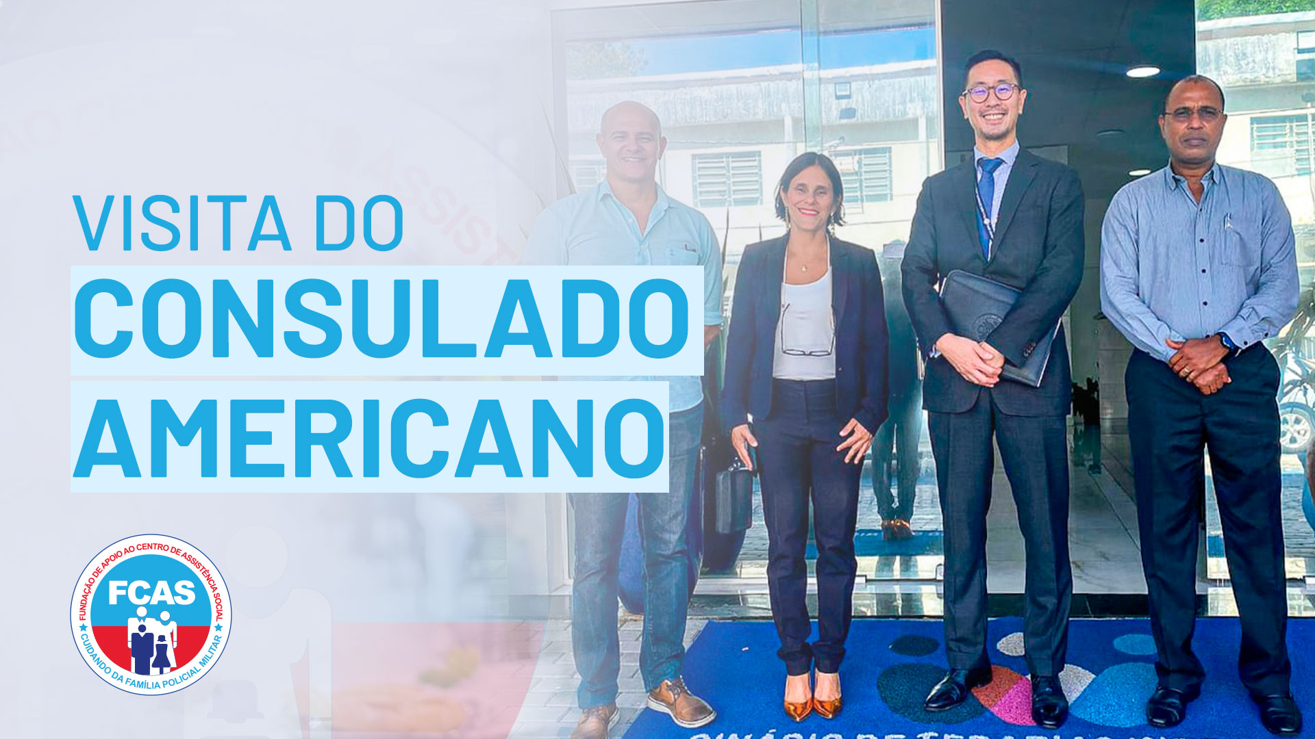 FCAS RECEBE CONSULADO AMERICANO